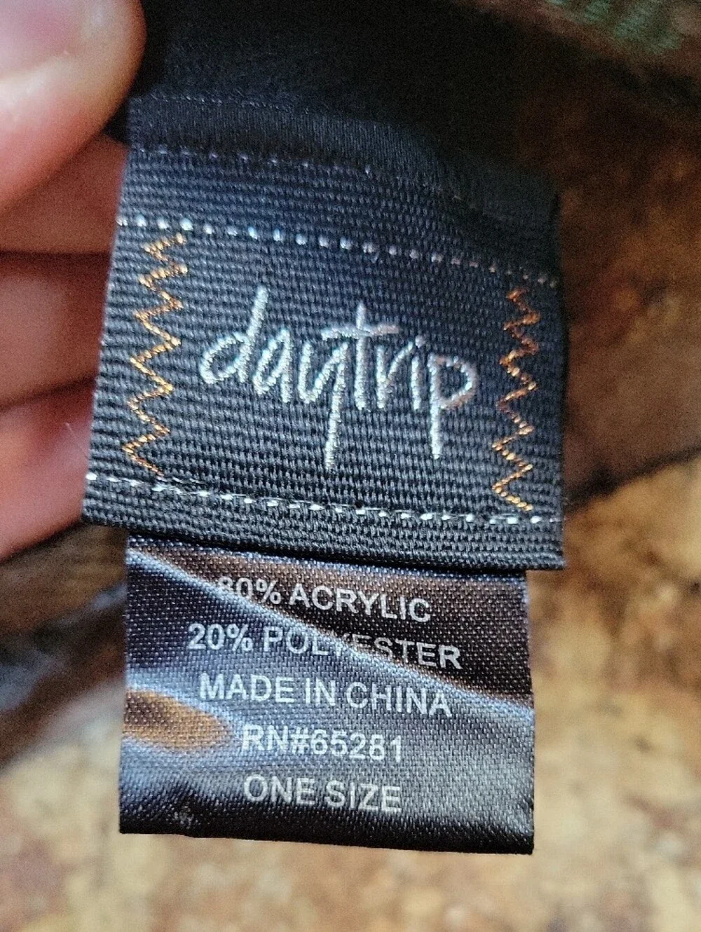 Daytrip Camo Infinity Scarf Reversible Gray One Size